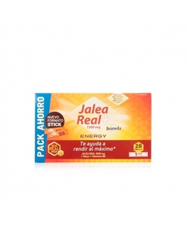 Food supplement with fresh royal jelly for energy Juanola Royal Jelly Energy 28 pcs