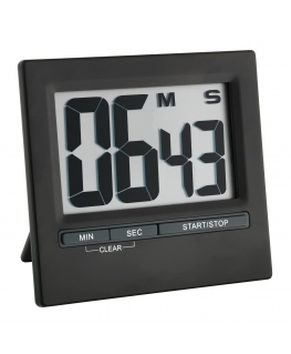 TFA-Dostmann 38.2013.01 Digital kitchen timer Black