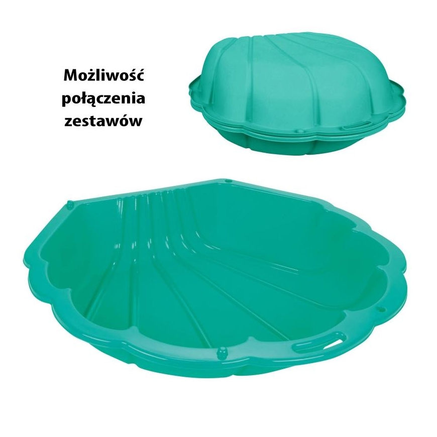 Whoopie Sandbox Pool Green Shell 3in1 Dry Pool 1pc – 2
