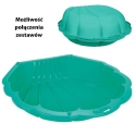 Whoopie Sandbox Pool Green Shell 3in1 Dry Pool 1pc Whoopie Sandbox Pool Green Shell 3in1 Dry Pool 1pc