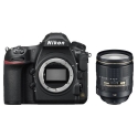 Nikon D850 + AF-S 24-120 mm 1:4G ED VR SLR-kaamera komplekt 45,7 MP CMOS 8256 x 5504 pikslit Must