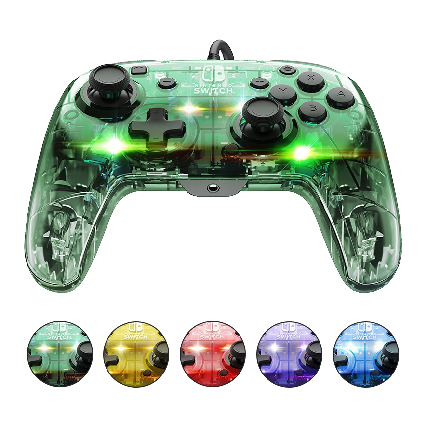 PDP Afterglow Deluxe+ Permatomas USB Žaidimų pultelis Analoginis / skaitmeninis Nintendo Switch, „Ni – 5