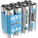 Rechargeable AA HR6 2500 mAh 4pcs