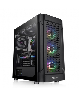 Thermaltake Versa T27 TG ARGB Midi Tower Melns