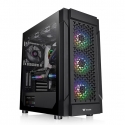 Thermaltake Versa T27 TG ARGB Midi Tower Musta Thermaltake Versa T27 TG ARGB Midi Tower Musta