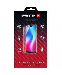 Swissten Full Face Tempered Glass Samsung Galaxy A41 Black