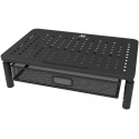 Maclean MC-947 Monitor Laptop Stand Riser with Drawer Screen 13" - 32" Ergonomic Vented Design 3-Level Adjustable Height Maclean MC-947 Monitor Laptop Stand Riser with Drawer Screen 13" - 32" Ergonomic Vented Design 3-Level Adjustable Height