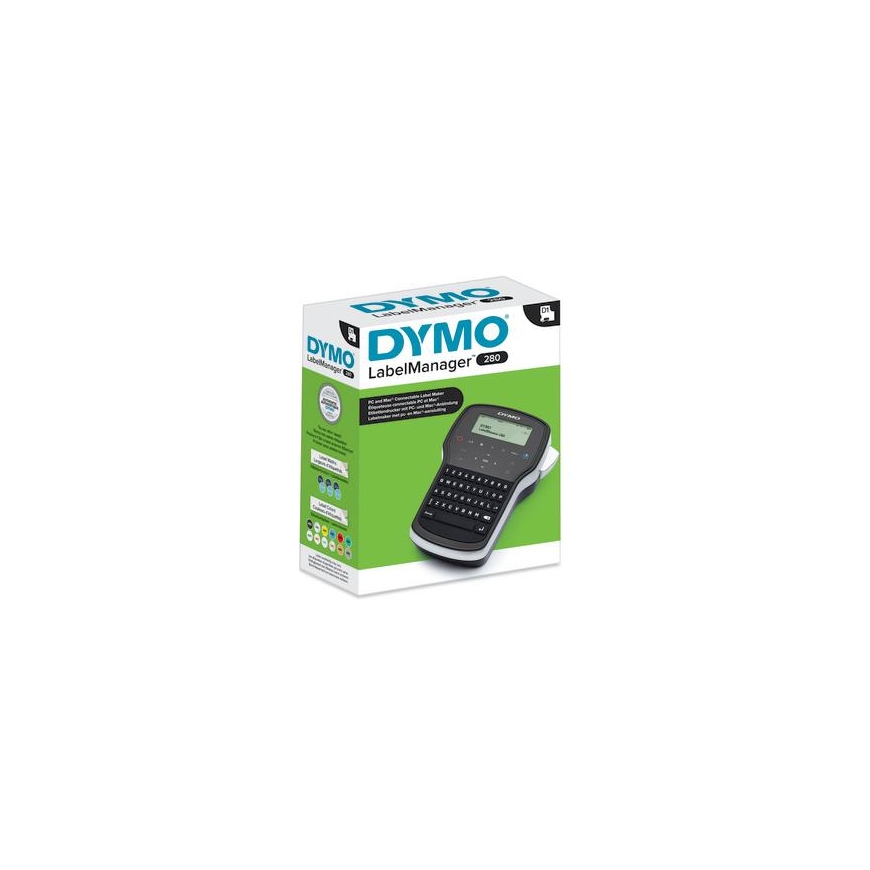 DYMO LabelManager 280™ QWY sildiprinter Termosiirde printimismeetod 180 x 180 DPI 15 mm/s D1 QWERTY – 2