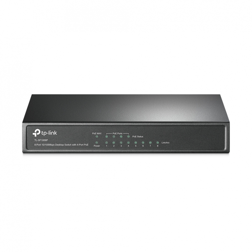 TP-Link TL-SF1008P tīkla pārslēgs Nepārvaldīts Fast