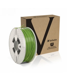 Verbatim 55334 materjal 3D-printimiseks Polülaktiid (PLA) Roheline 1 kg
