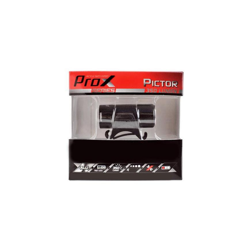 Priekinė lempa ProX Pictor CREE 350Lm USB – 4