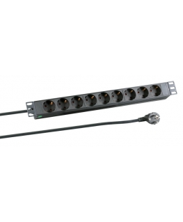 EFB Elektronik EK622DE.1 power extension 2 m 9 AC outlet(s) Indoor Black
