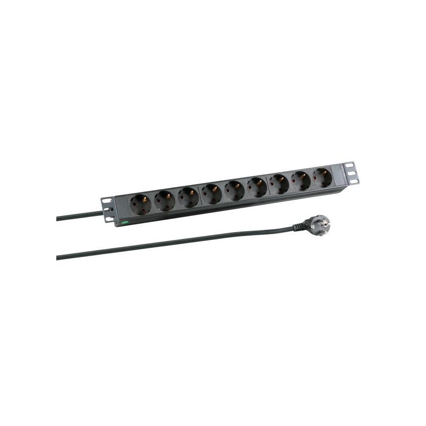 EFB Elektronik EK622DE.1 jatkojohto 2 m 9 AC-pistorasia(a) Sisätila Musta