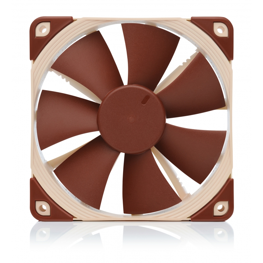 Noctua NF-F12 Tietokonekotelo Tuuletin 12 cm Beige, Ruskea – 3