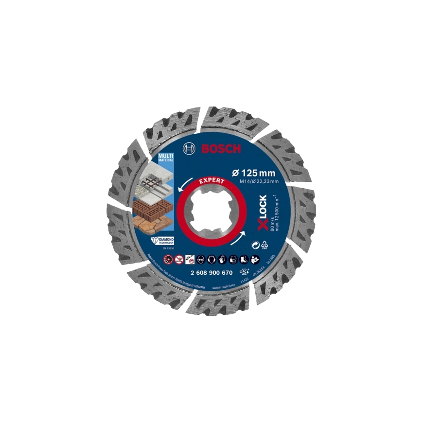 Bosch EXPERT MULTIMATERIAL X-LOCK Lõikeketas