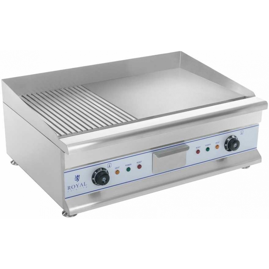 Royal Catering Grilis dvivietis, didelis, griovelis, 75 cm – 5