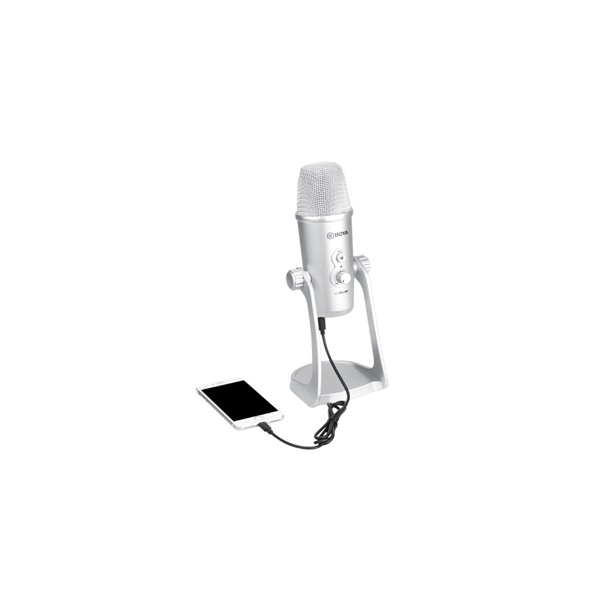 BOYA BY-PM700SP microphone Silver Table microphone – 5