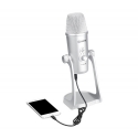 BOYA BY-PM700SP mikrofon Hõbe Lauamikrofon BOYA BY-PM700SP mikrofon Hõbe Lauamikrofon