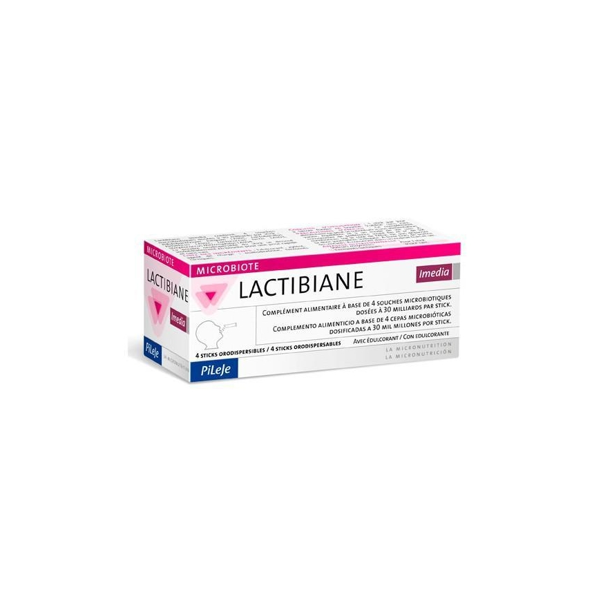 Pile Lactibiane Imedia 4 Sticks