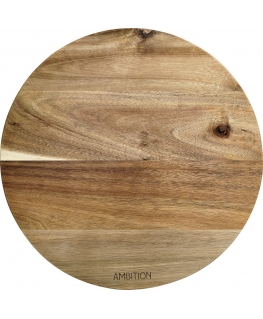Round Dajar AMBITION Parma acacia cutting board (45709)