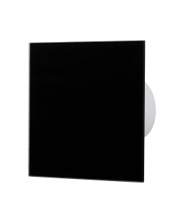 Orno Glass panel for fans and grills, black matte