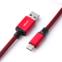 Cablemod CM-CKCA-CR-KR150KR-R USB kabelis 1,5 m USB A USB C Sarkans Cablemod CM-CKCA-CR-KR150KR-R USB kabelis 1,5 m USB A USB C Sarkans