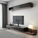 Laikiklis Maclean universalus TV stovas, skirtas RTV spintelei, stovas, maks. 40kg, maks. VESA 400x400, televizoriui 32-65", MC-