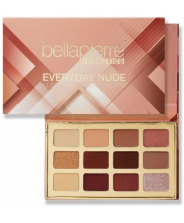 Bellapierre Cosmetics Everyday Nude Eyeshadow Palette TEP037, 12 colors