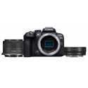 Canon EOS R10 + RF-S 18-45mm F4.5-6.3 IS STM + EF- R MILC 24,2 MP CMOS 6000 x 4000 pikseliai Juoda Canon EOS R10 + RF-S 18-45mm F4.5-6.3 IS STM + EF- R MILC 24,2 MP CMOS 6000 x 4000 pikseliai Juoda