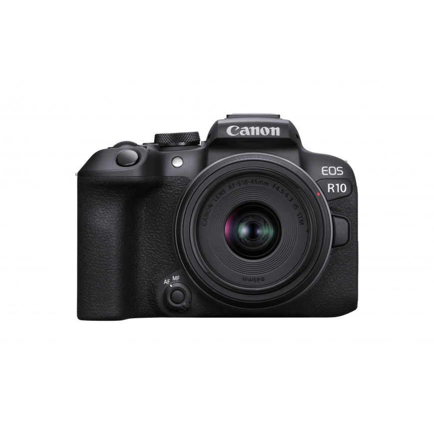 Canon EOS R10 + RF-S 18-45mm F4.5-6.3 IS STM + EF- R – 2