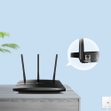 TP-Link Archer VR400 bezvadu rūteris Tīkls Gigabit Ethernet Divkāršā frekvenču josla (2.4 GHz / 5 GH