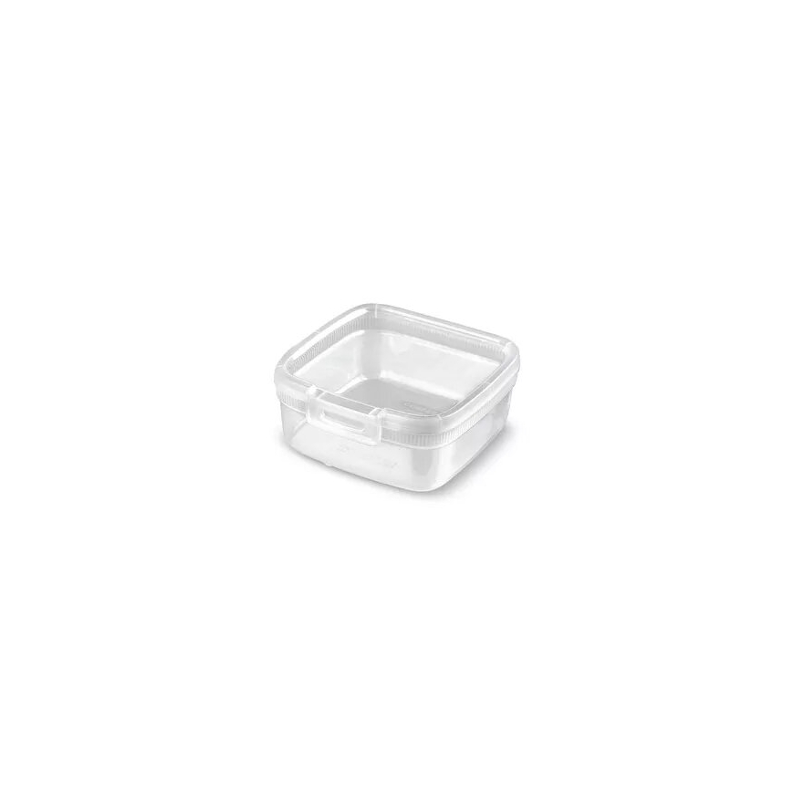 Food storage container square 0,9L Snap Box transparent