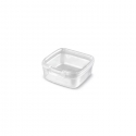 Food storage container square 0,9L Snap Box transparent Food storage container square 0,9L Snap Box transparent
