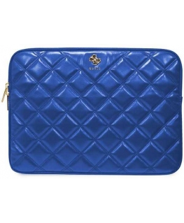 Guess Sleeve GUCS14ZPSQSSGB 14" mėlyna/mėlynas Quilted 4G