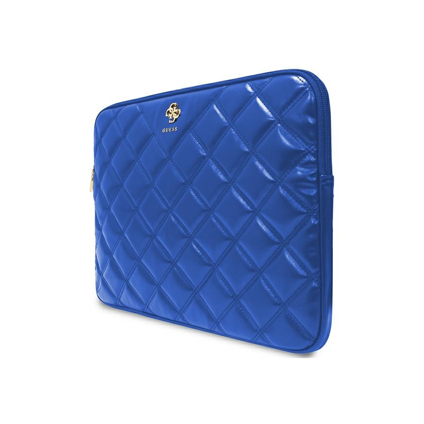 Guess Sleeve GUCS14ZPSQSSGB 14" mėlyna/mėlynas Quilted 4G – 3
