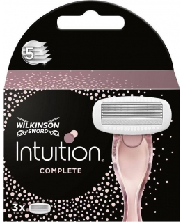 Wilkinson Sword Wilkinson Intuition Visiškai keičiami skutimosi peiliukai moterims 3vnt