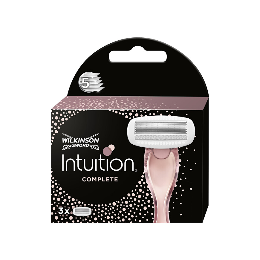 Wilkinson Sword Wilkinson Intuition Visiškai keičiami skutimosi peiliukai moterims 3vnt – 4
