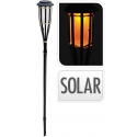 Mondex Bamboo solar lamp 65cm - black Mondex Bamboo solar lamp 65cm - black