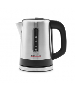 Gastroback Design 42445 vedenkeitin 1 L 1000 W Musta, Ruostumaton teräs