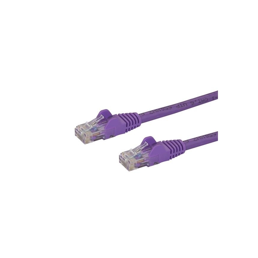 StarTech.com N6PATC3MPL сетевой кабель Пурпурный 3 m Cat6 U/UTP (UTP)
