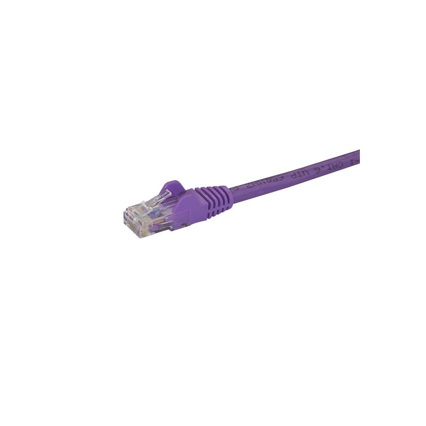 StarTech.com N6PATC3MPL tīkla kabelis Lillā 3 m Cat6 U/UTP (UTP) – 2