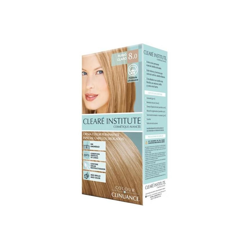 Cleare Institute Colour Clinuance 8.0 Light Skirtas šviesiems plaukams