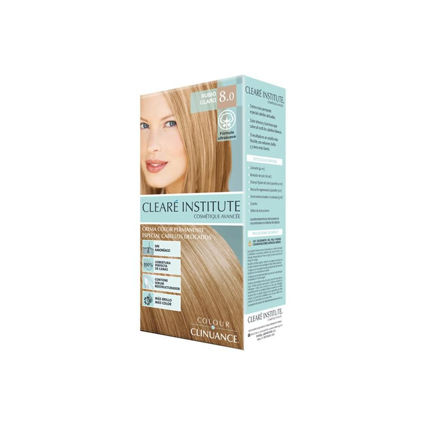 Cleare Institute Color Clinuance 8.0 Light For light hair – 2