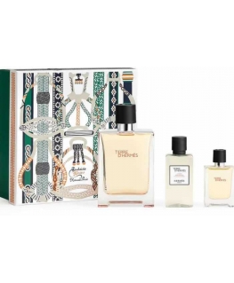 Terre D'Hermes Eau De Toilette Spray 100ml Set 3 Pieces