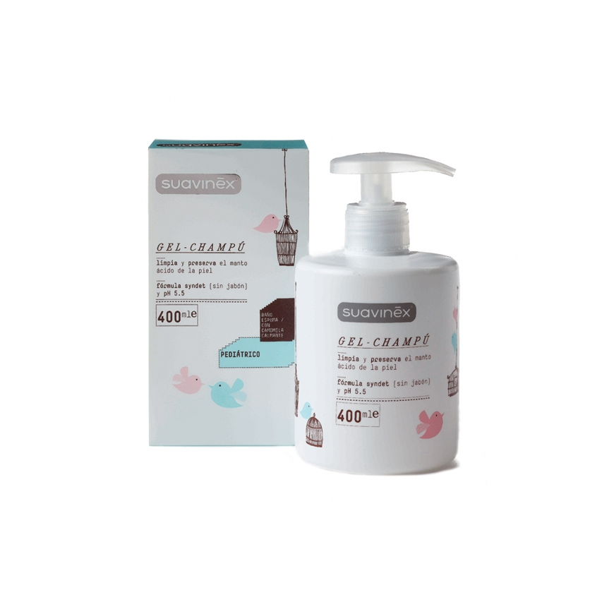 Suavinex Šampūnas Gel 400ml – 3
