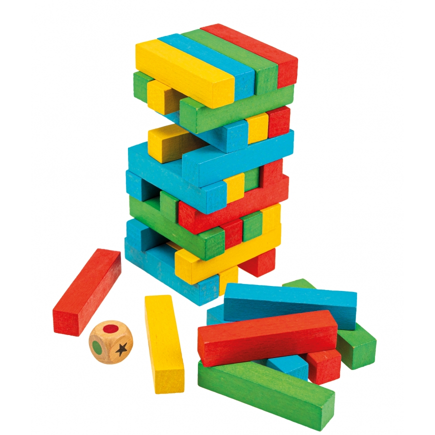 Tactic Trendy Colourful Tower judėjimo įgūdžius lavinantis žaislas – 2