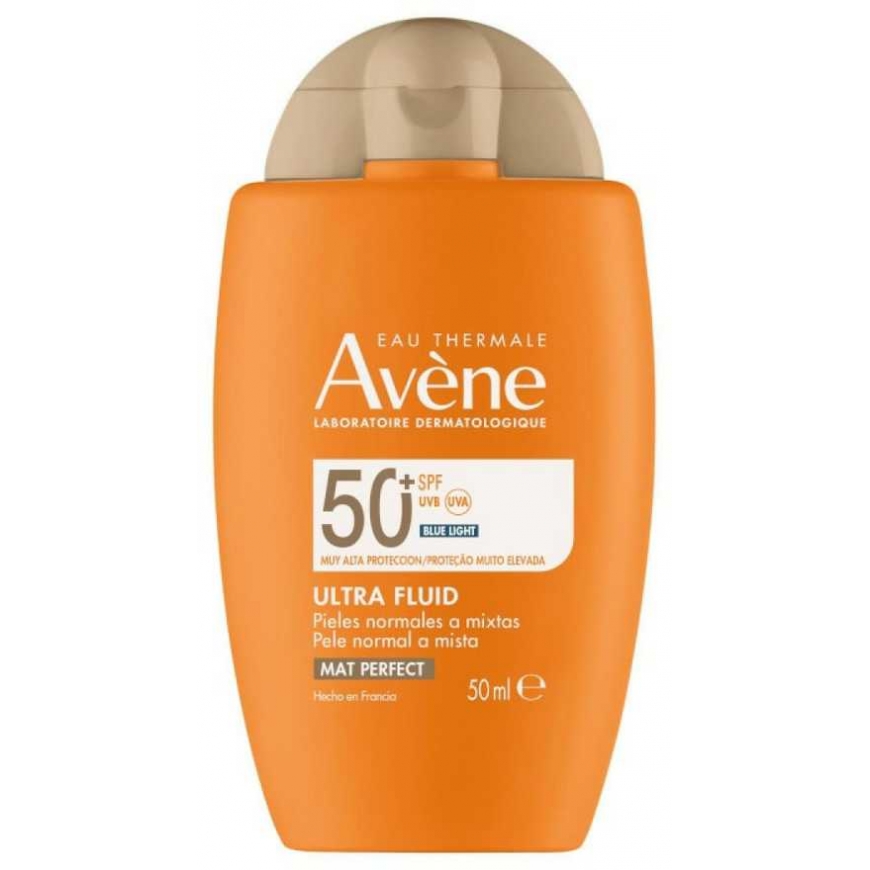 Avène Mat Perfect Fluid with Color Spf 50+, 50 ml