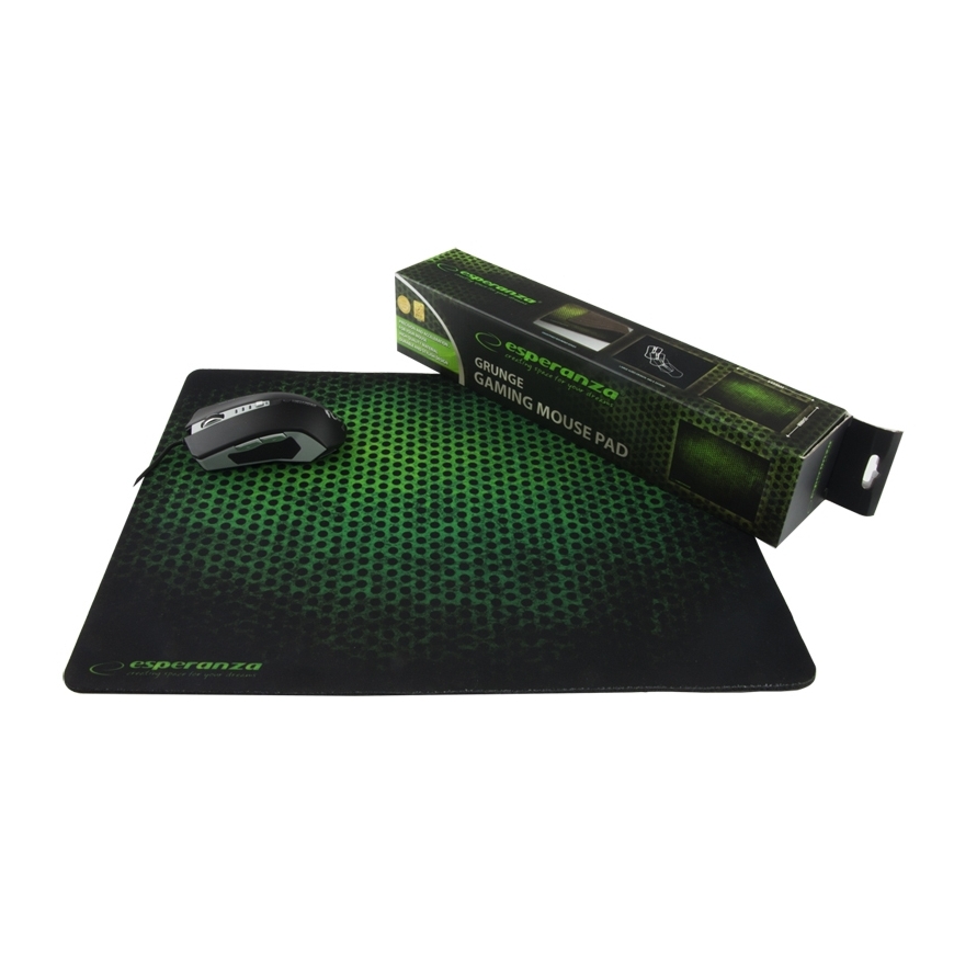 Esperanza EA146G mouse pad Gaming mouse pad Black, Green