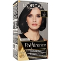 L'Oreal Paris Preference plaukų dažai 1 napoli juodas