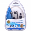 Esperanza EH125 kuulokkeet ja kuulokemikrofoni Langallinen In-ear Musiikki Musta, Grafiitti Esperanza EH125 kuulokkeet ja kuulokemikrofoni Langallinen In-ear Musiikki Musta, Grafiitti